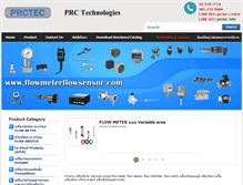 Tablet Screenshot of flowmeterflowsensor.com